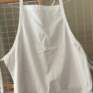 Elegant White Cooking Apron